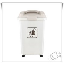 다용도_사무실_야외_솔보_30L_50L_쓰레기통_1P, 솔보휴지통50L_(브라운1p)