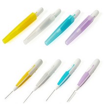 0.8mm 덴트프로 6P I형 치과용치간칫솔 치간솔 리필, 기본
