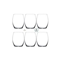 레만글라스 행사 엑설런스 35CL 6P세트 언더락 워터 물잔 크리스탈글라스, 6개