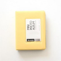 RYRA-64 포켓 미니 즉석 폴라로이드 사진 앨범 케이스 인스탁스 필름 7s 8 25 50s 90, 04 4 inch yellow