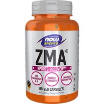 Now Foods Sports 헬스 ZMA 운동 후 회복 근손실 방지 예방 90정, 1팩, 1개