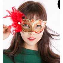 파티가면 복면가왕가면 가면무도회 응원 재롱잔치 생일 연극, 베네치아모던반가면 골드