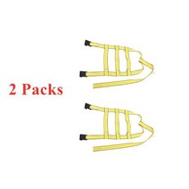 BENOO 1/2 Pack Tow Dolly Basket strap with Flat Hooks 15 quot-19quot 타이어 휠 10000 lbs 작업 용량 자동차 스트랩, [02] 2 Packs