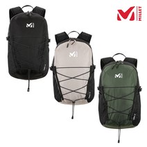 밀레 MILLET 남여공용 가벼운 착용감을 위한 경량 소재 12L 등산 아웃도어 배낭 가방, KHAKI(40)