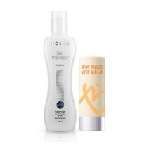 실크테라피 오리지널 헤어에센스 150ml + 아이빔 멀티 비타 밤, 1세트