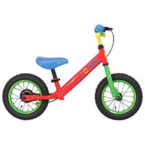 어린이자전거 4살 5살 6살 자전거 아동 유아네발 키즈 남아 여아 밸런스, 레드 그린