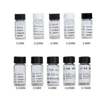 닛블충분한 25000Pcs/병 솔더 볼 0.2/0.25/0.3/0.35/0.4/0.45/0.5/0.55/0.6/0.65/0.76mm 리드/무연 BGA Reb, 08 0.55mm_01 Lead