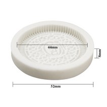 미니 오레오 쿠키 디자인 실리콘 금형 DIY 수제 초콜릿 퐁당 비스킷 케이크 장식 도구 베이킹 액세서리, [01] 1pc