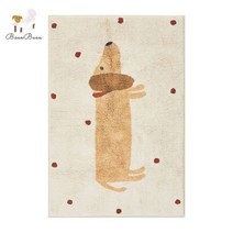 명품러그 예쁜 거실 디자인 러그 카페트 흰색 침실 카펫 플러시 어린이 깔개 모피 babi 놀이 매트 푹신한 카펫 아기 깔개 깔개 옆에 부드러운 무지개 거실 카펫