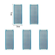 패들 바디 서핑 보드 보트 프로토보드 회로 보드 3x7 4x6 5x7cm PCB 양면 DIY 범용 10 개, 07 Double-3X7-10PCS