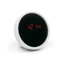 스파이미러 원형 디지털 거울 시계, 없음