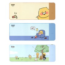 카카오프렌즈 듀얼 무선충전 마우스장패드 춘식이 라이언 어피치, 데일리, 색상, 1개
