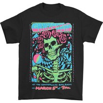ROCKPANDA Grateful Dead SYF Blacklight 반팔티