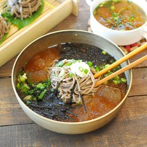 참도깨비 춘원회관 메밀소바 5인분 세트 / 메밀면 1kg + 춘원육수 5봉