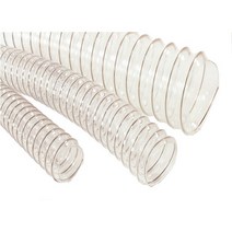 우레탄닥트호스 25mm ~ 300 mm X 10M 산업용 정전기방지용 대전방지 흡입전용 분진흡입 분채흡입 고압흡입, 125mm X 10M / 1롤, 1개