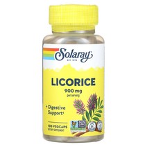 솔라레이 감초 Licorice 450mg 100정 비건