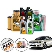 로체 2.0 G 가솔린 킥스파오 5w20 5w30 5w40 합성엔진오일 5통+a2114+o182 KPT-138 cs02019, 킥스파오1 0W40 최고급공용 필터포함
