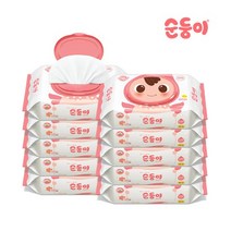 [순둥이]-nBpC-01/베이직 무향 플러스 물티슈 캡형 100매