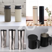 애드텍컴퍼니 텀블러 이중스텐 예쁜 물병 도매 소매 인쇄 주문제작 350ml/500ml/600ml, 코퍼, 08..스텐 핸들 머그컵