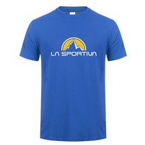 낚시복낚시티셔츠피쉬탑스 La Sportiva T 셔츠 Tshirts 남자 새 여름 숏 코 튼 재미 있은 T-셔츠 LH-395