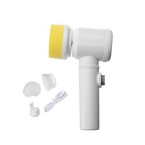 가정용 비누 분배 식기 브러시 USB 충전 무선 전기 브러시 무선 및 핸드 헬드 스크러버 욕실, 없음