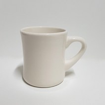 뉴욕 크림화이트 장구머그컵 카페 머그잔 320ml / 400ml, 장구머그 대 400ml