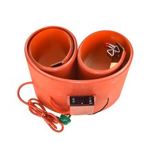 드럼히터 드럼통 실리콘 히팅자켓전기 오일 드럼 실리콘 가열 벨트 밴드 히터 DIY 고무 가스 탱크 금속, 02 Digital control_01 AC 220V