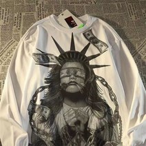 커플 겨울 트레이닝복 미국 틈새 조수 브랜드 스웨터 가 bf 바람 라운드 넥 스웨터 남성과 여성 긴팔 자켓 의류 y2k