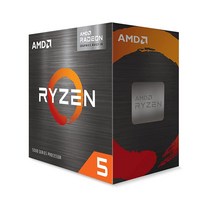 AMD 라이젠 5 5600G 6-코어 12-스레드 라덴 그래핏 언락 데스크톱 프로세서, Desktop Processor, 1개