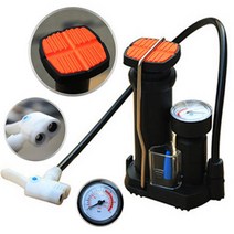 자전거 풋펌프 발펌프 공기주입기 휴대용 가정용 1P 펌프 미니에어펌프 공기주입 미니펌프 자동펌프 타이어펌프 바람펌프 튜브 바람넣기 바람넣는것 자동 바람넣는기계 바람넣는기구, 본상품