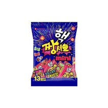 롯데 핵짱셔요 미니 벌크 195g 젤리 탕비실 어린이집 사무실간식 주전부리, 23개