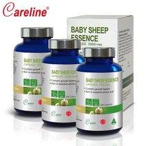 케어라인 베이비 쉽 에센스(양태반 캡슐) 33000최대 200정 - 100% 호주생산정품, 33000mg 200캡슐 3개