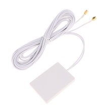 GHSHOP 4G 안테나 무 지향성 안테나 야외 신호 부스터, 50x70x10mm, 화이트, 금속 및 플라스틱