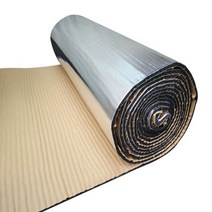 50x25cm 10/5mm Car Soundproof Pad Car Soundproof Deadening Mat Firewall Insulation Audio Noise Insul, 하나, Brown