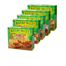 네이처밸리 크런치 그래놀라바 스낵바 210g x 5종, 6세트