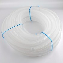호스릴 자동호스릴 권취기길이 세탁기 식기 세척기 골판지 배수 호스 범용 유형 가정용, 32mm, 하얀, 길이 1m, 1개