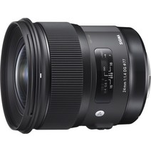 SIGMA 광각 렌즈 Art 0.9인치(24mm) F1.4 DG HSM, 단품 + 캐논용