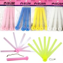 [동화오피스] 접이 부채살(4개입) 4종 / 부채만들기, 분홍, 1개