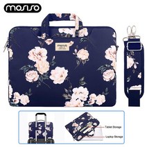 저가 노트북 게임 노트북 가방 13.3 14 15 6 16 17 인치 MacBook Pro Air 13 M1 M2 2022 Dell Lenovo HP As, 한개옵션5, 한개옵션4, 한개옵션3, 한개옵션2, 04 14-15 inch, 06 Navy Blue Peony