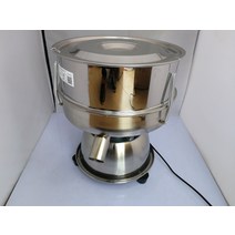 진동채 진동체 진동 스크린 선별기 체질 분말 기계 스테인리스 스틸 소형 전기 스크리닝 2 개, [03] 110V 2 sieve 10cm