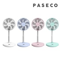 파세코BLDC 무선 접이식 선풍기 파큘레이터 서큘레이터 써큘레이터 PDF-MSFB1090M, 베이비핑크