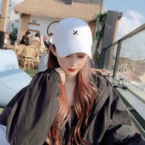 남자 여자 빅사이즈 깊은 볼캡 흰색 얼굴작아보이는 투에스핏 셀럽 대두 모자
