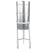 강우량 측정기 측우기 우량계 고정식 실린더 게이지, 스테인리스 우량계분할형