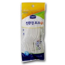 이나우스 친황경 포크 10p 일회용포크, 3개