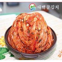 [태백골김치] 태백골김치 HACCP인증 원조 태백고랭지김치, 태백 태백산포기김치10kg, 1개, 국산고추가루