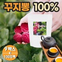 꾸찌뽕 차 꾸지뽕 잎차 구찌뽕 국산 티백 100개 9박스 여성 40대 50대 60대 남성 국내산 암나무 산 약초 꾸지뽕100% 차 구지뽕나무 중년
