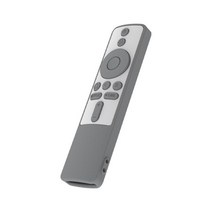 Xiaomi Mi TV Box s 스틱 Wifi IR 스마트 리모컨 SIKAI 케이스 실리콘 내충격 커버, 03 gray white only case