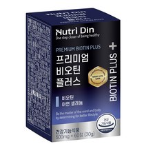 뉴트리딘 프리미엄 비오틴 플러스, 60정, 1개, 60정