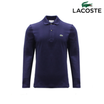 [라코스테] LACOSTE 남성 클래식핏 긴팔 피케 카라 티셔츠 L1312_NV