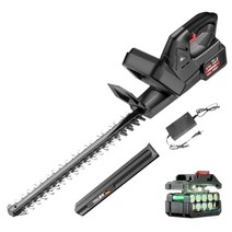 독일기술 충전식 전정기 무선 헤지 트리머 전동 전기 충전 미니 예초기 커터 가지치기 벌초, 92900mAh 배터리 1개 90분 세트